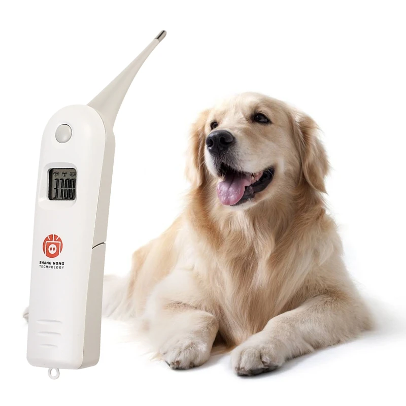 for Smart Pet Thermometer Livestock Thermometer Fast Digital Veterinary Thermometer for Dog Horse Cattle Pigs Birds Shee B03E