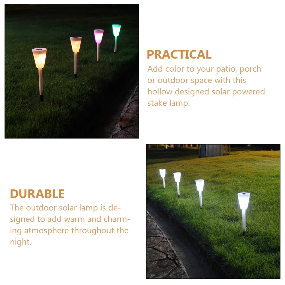 

Solar Lawn Modes Adjustable Outdoor Garden Decorative Solar Solar Powered Stake Lamp Stake Lamp Pathway Lights