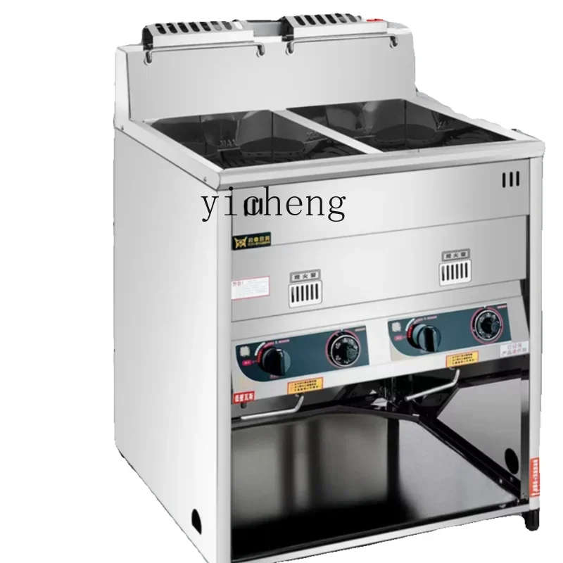 Commercial Gas Frying Pan Deep Frying Pan Deep Frying Pan Constant Temperature Gas Fried Chicken Stove