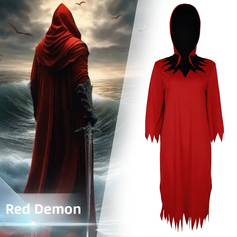 

Красный Дьявол Хэллоуин Косплей Ролевой Планг Пар Реквизит Костюм Сценическая Одежда Полиэфирное Волокно 00% Традиционный Китай...