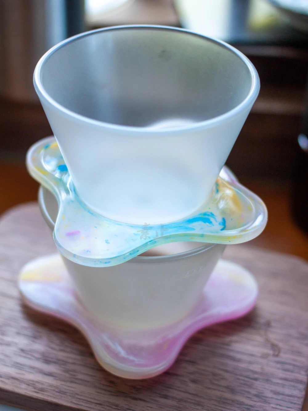 فلتر قهوة OREA مطفي الإصدار الثالث طراز كريم، أدوات تحضير القهوة المصبوبة يدويًا، معدات قهوة متينة وملونة من ماركات أخرى