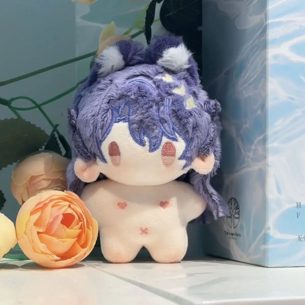 

Anime Honkai: Star Rail Dr. Ratio Cosplay 10cm Soft Starfish Body Plush Cotton Doll Pendant Toys Keychain Lovely Gift