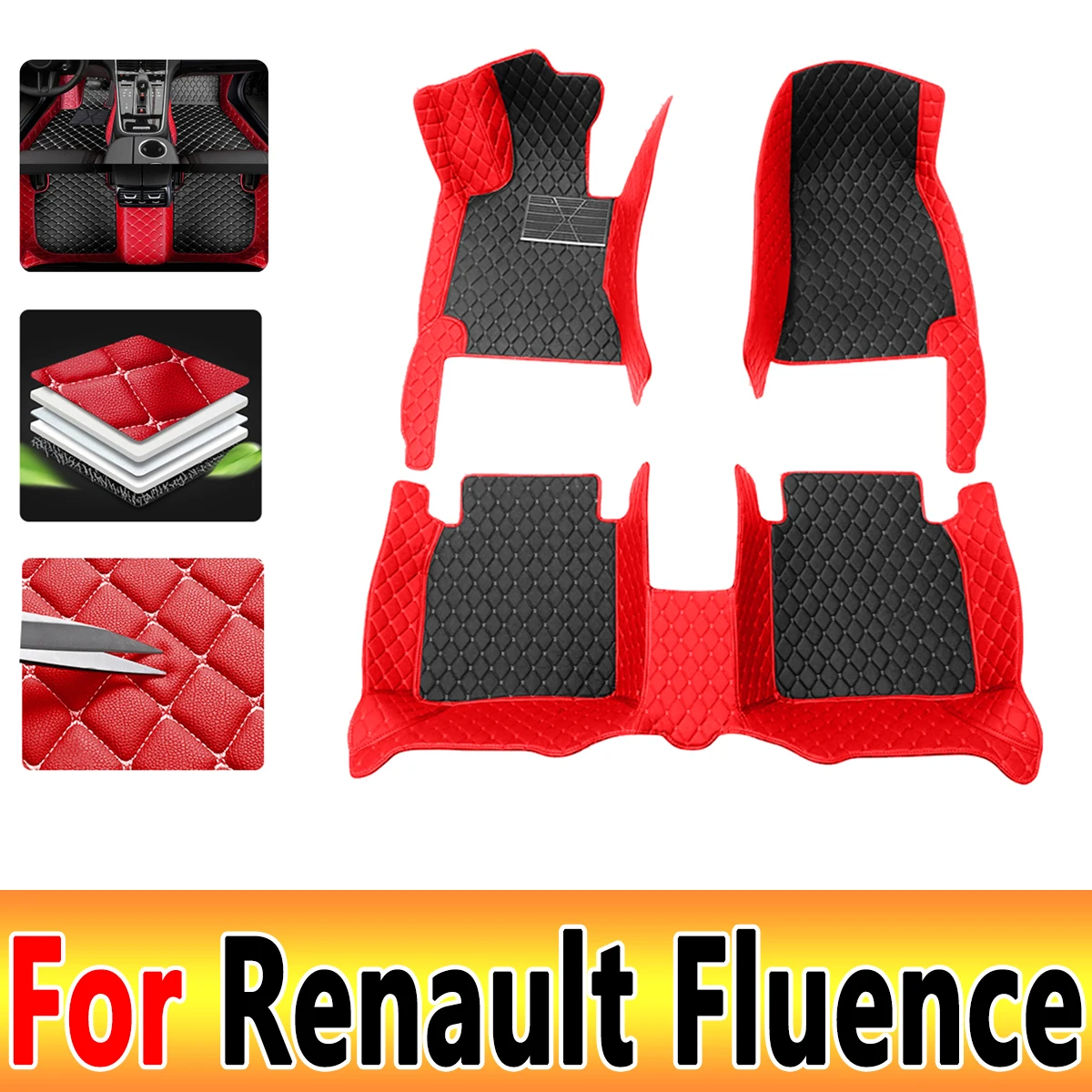 

Car Floor Mats For Renault Fluence 2011 2012 2013 2014 2015 2016 2017 Custom Auto Foot Pads Automobile Carpet Cover accessories