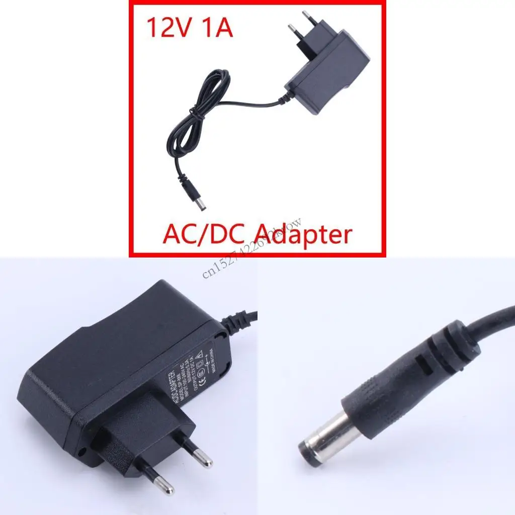 R9CB EU Plug 1000mA 12V 1A AC for DC Plugtop Power Adapter Supply