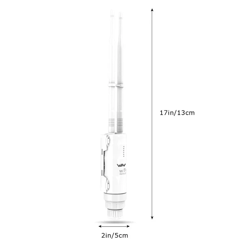 AC600 outdoor WiFi repeater AP dual band outdoor high power repeater