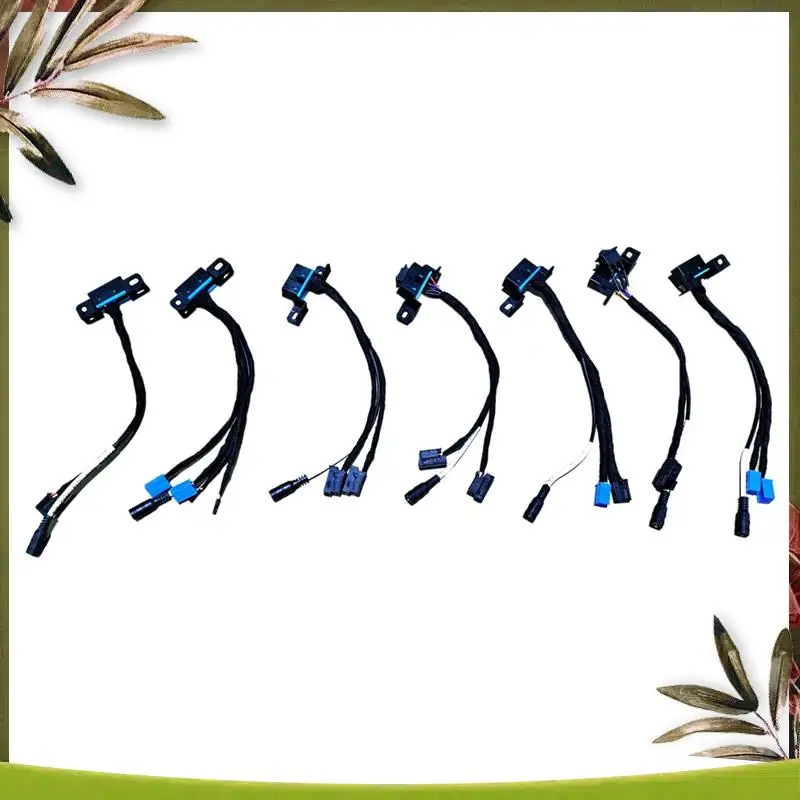 AB98-7PCS Test Line Cables For Benz All EZS W209/W211/W906/W169/W208/W202 For Mercedes Locks OBD EIS ELV Test Line