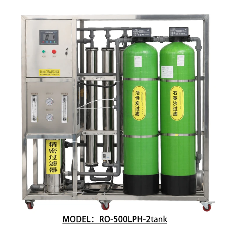 Brackish Water Purify Machine Remove Salt RO Equipment Borehole Water Brackish Salty Water Filter Purification Treatment Plant