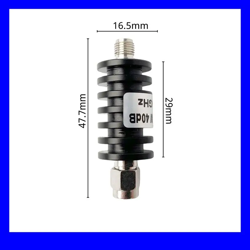 10W SMA-JK RF attenuator , DC -  6GHz /8GHZ,1db,2db.3db,5db,6db,10db,15db,20db, 30dB,40db.50db.60db