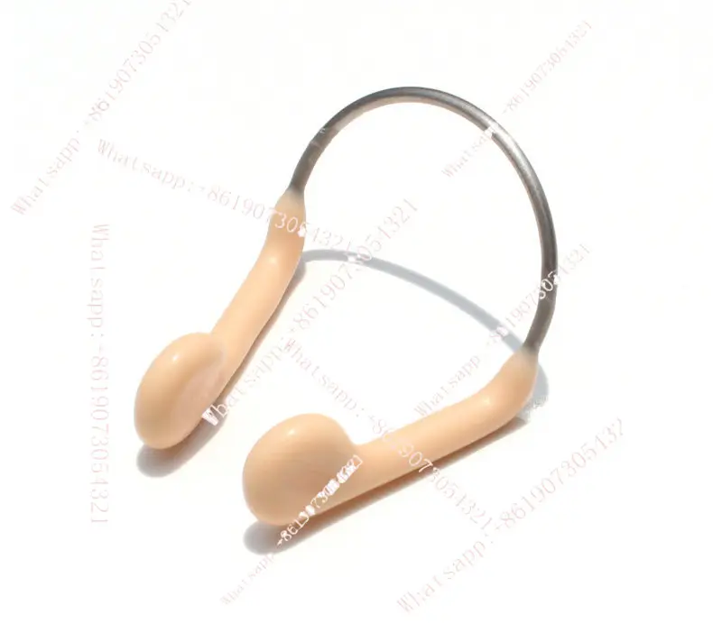 clip wire nose  anti-slip strap wire nose + silicone strap anti- nose  + yellow earplugs 3-piece set