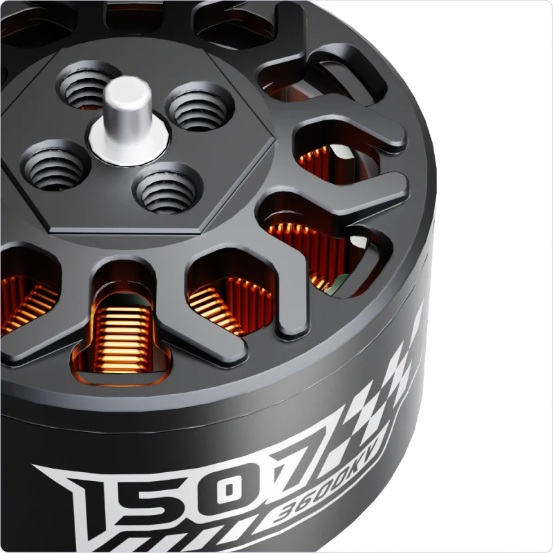 SpeedyBee 1507-3600KV Brushless Motor for Master3X 3-3.6-inch FPV Racing Freestyle Quadcopter
