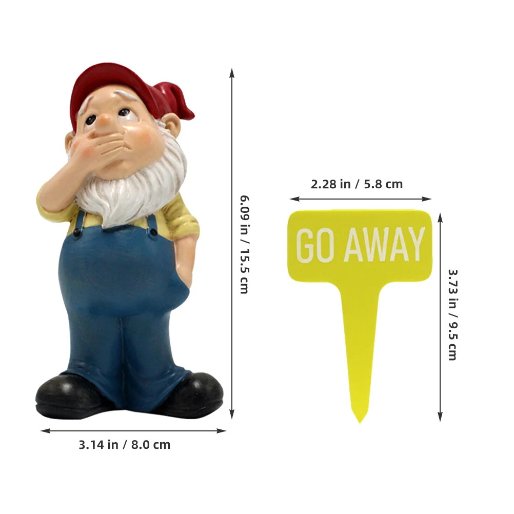 

Resin Landscape Statue Garden Ornament Figurines Gardening Decor Decoration Fairy