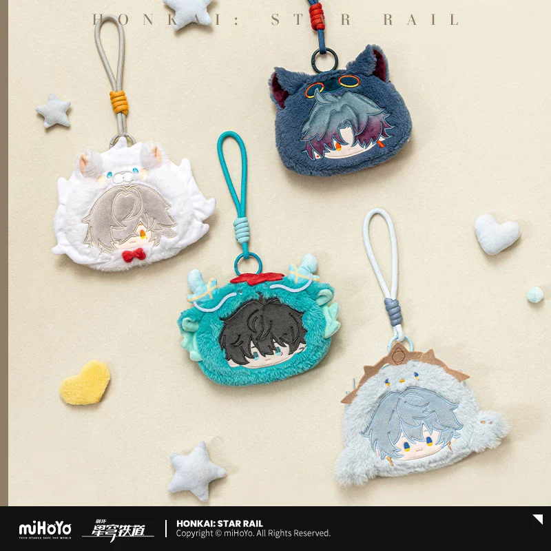 Official Honkai Star Rail Gaming Merchandise Cartoon Characters Cosplay Blade Sunday Men s Dormitory Chibi Series Coin Purse