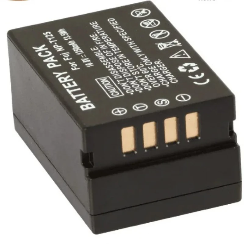 ل Fujifilm NP-T125 1250mAh متوافق مع X-T4 X-T3 X-T30 X-T30II X-S10 X-E4 Instax Mini Evo بطارية الكاميرا الهجينة