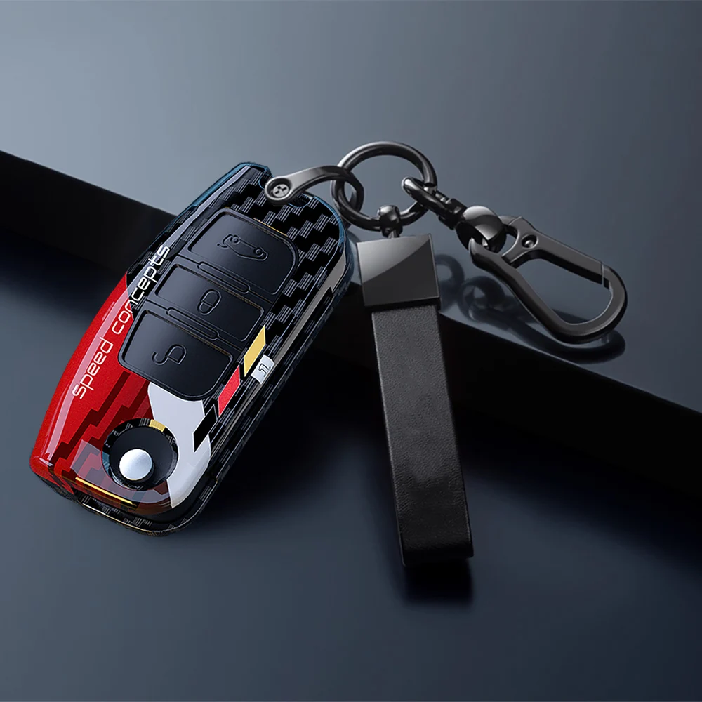 

Чехол для автомобильного ключа из АБС-пластика для Ford Fiesta Focus 2 C-Max Ecosport S-Max Fusion Mondeo, защищенный брелок для ключей, сумка-брелок