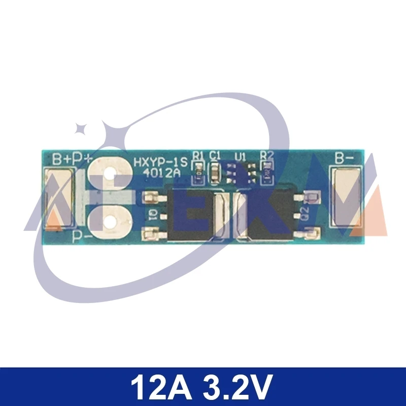 BMS 1S 3.7V 3.2 12A 16A 24A LiFePO4 Li-ion Lithium Battery Protection Board 18650 4.2V Charging Voltage/Short Circuit/Overcharg