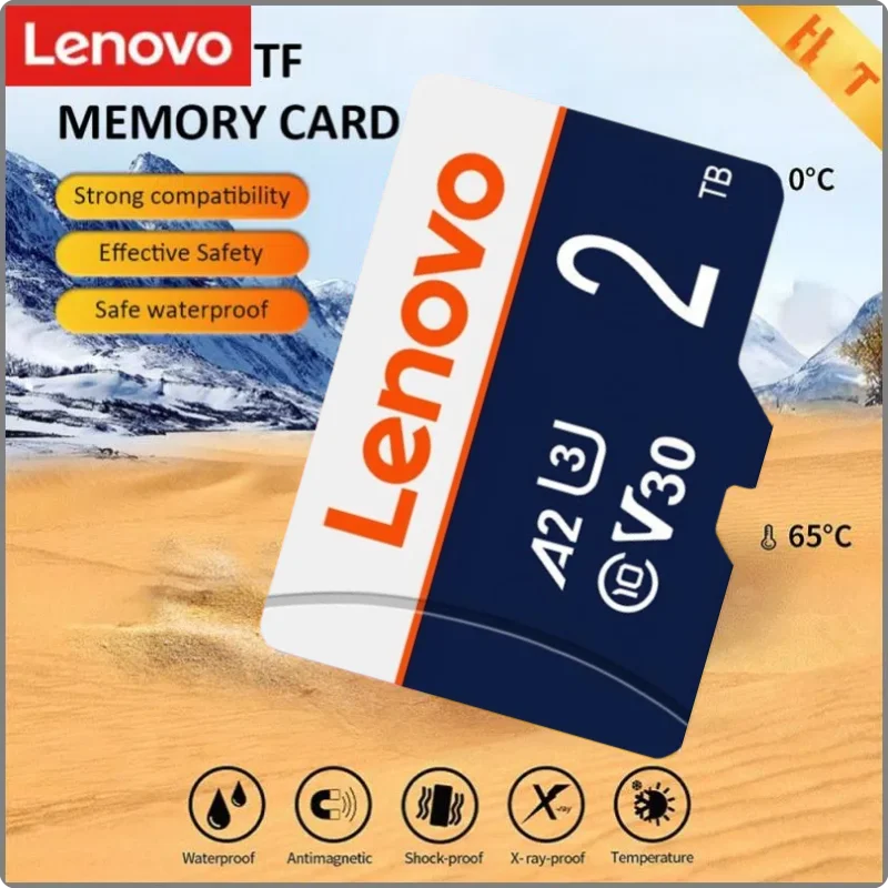 

Lenovo 2TB High Speed SD Card 128GB Class 10 V60 1TB Mini Memory Card 512GB Micro TF SD Card 256GB TF Card For Nintendo Switch