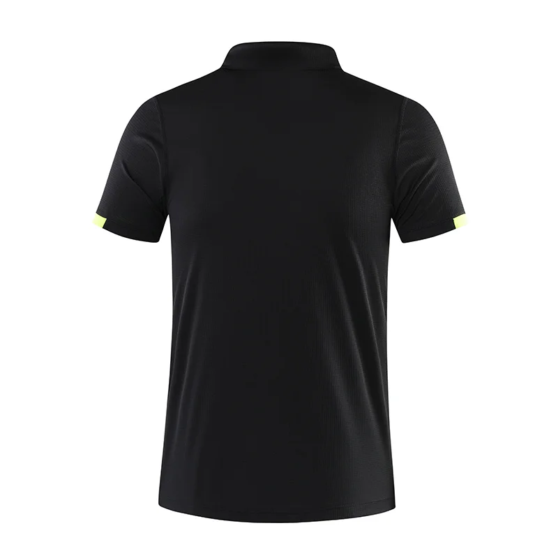 Lightweight and cool T-shirt shirt polo shirt quick drying short sleeved custom logo summer workwear for men and women view 2