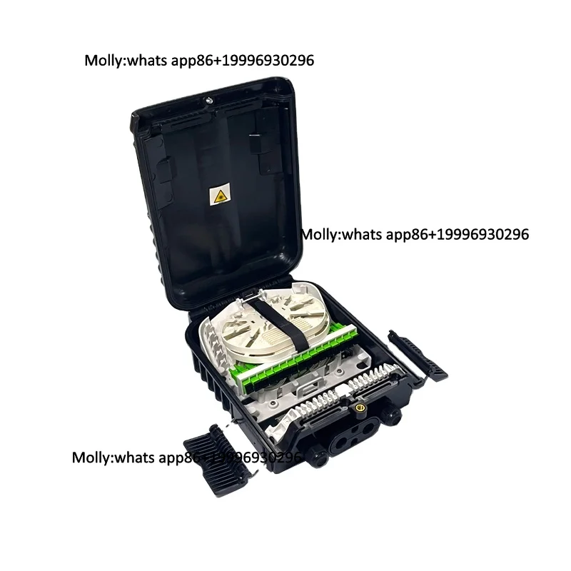 Factory Supply 16 Core Optical Termination Box Waterproof FTTH Fiber Optic Splitter Distribution Caja CTO for Indoor 4G 3G