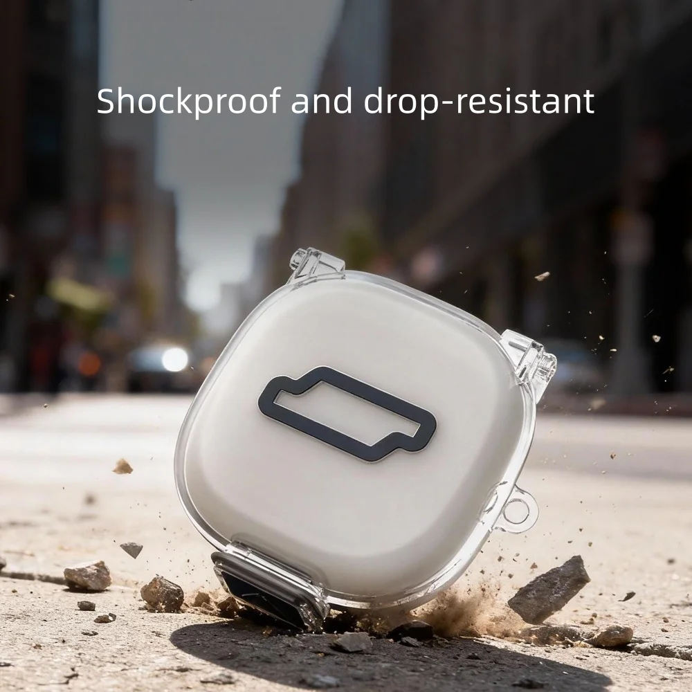 CoverJoy TPU Hard Shell Case For SHOKZ Open Fit 2+ /T921 Headphones Shockproof Protective Headset Cover Accessory