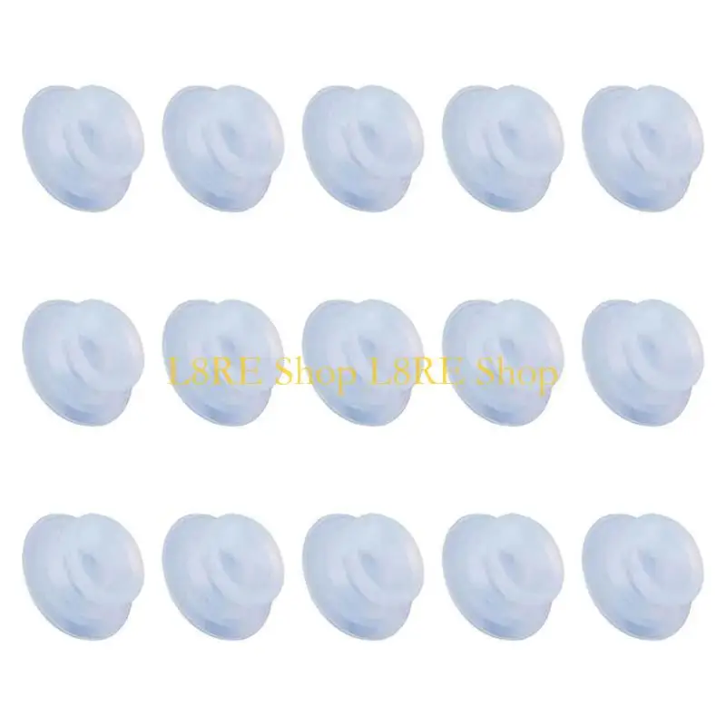 L8RE 15PCS استبدال البديل العالمي الصمامات العائمة حشيات السيليكون الضغط الكهربائي