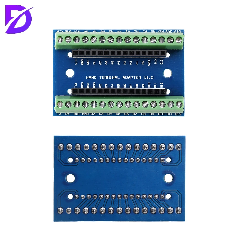Arduino Nano IO Expansion Shield For Nano V3.0 Compatible with Multiple Devices Easy to Use Compact Design