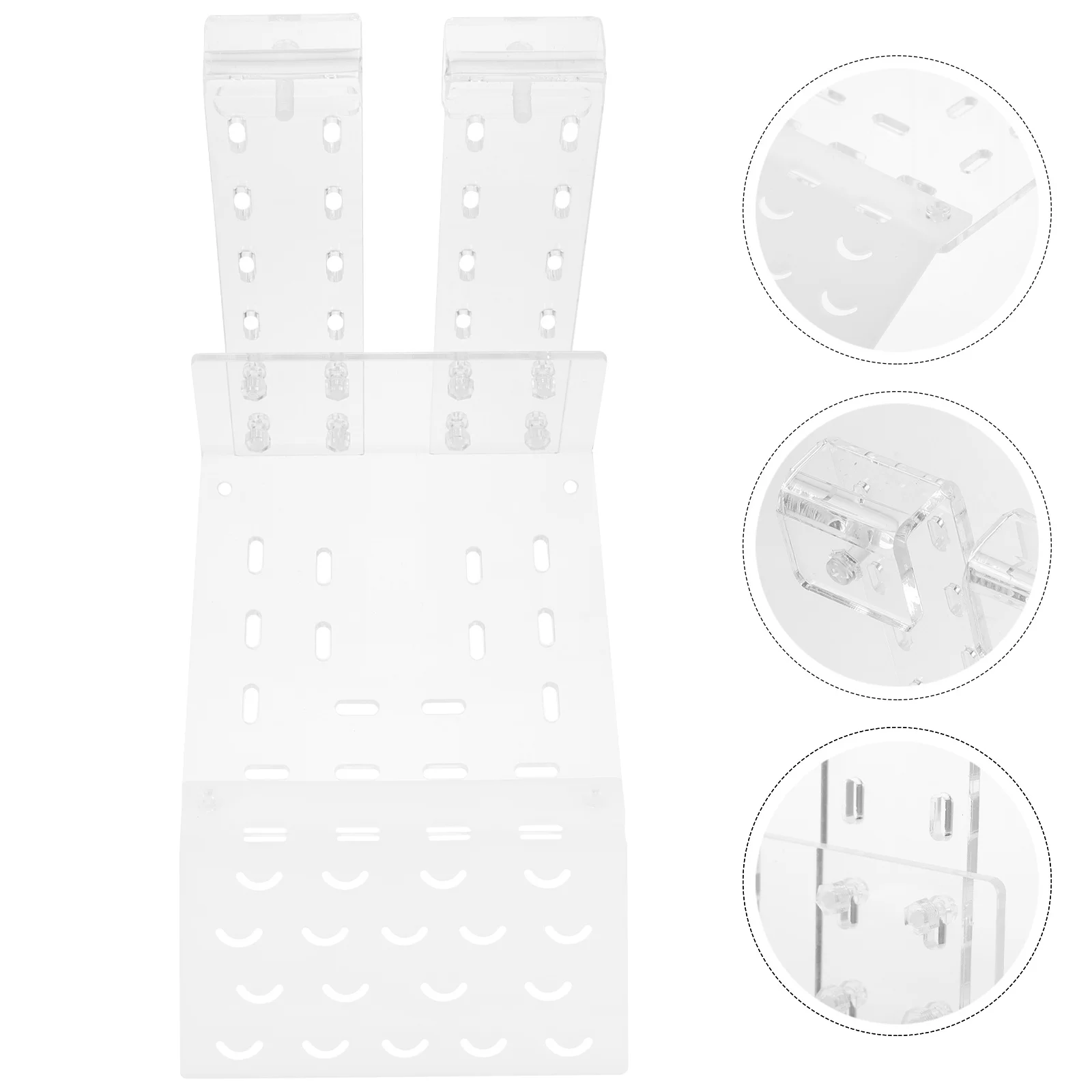 منصة الفرح السلحفاة شفافة من الأكريليك الزواحف للسلحفاة الضفادع السحالي السلحفاة حوض السمك شرفة السلاحف الحيوانات الأليفة