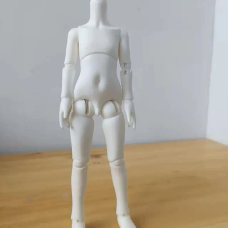 White Skin 1/6 Bjd Boy Doll Body S Neck Resin Material Multi-joint Movable Doll Body Girl Doll Toys