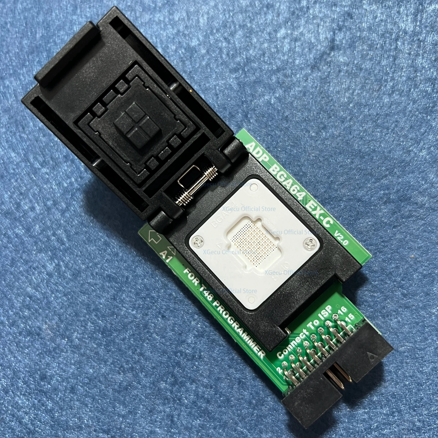 Imagem -03 - Adaptador ic Soquete para Xgecu T48 Progammer Adp_bga64_ex-a Ex-b Ex-c Atualização V2.0 Suporte de Sonda de Cabeça Dupla Bga64 3-em1 v2