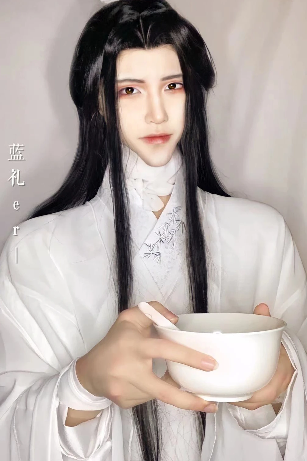 Disfraz de Anime para mujer, traje de Cosplay de Tian Guan Ci Fu Cos Xie Lian, Heaven Official\'s Blessing Xie Lian, Hanfu Halloween