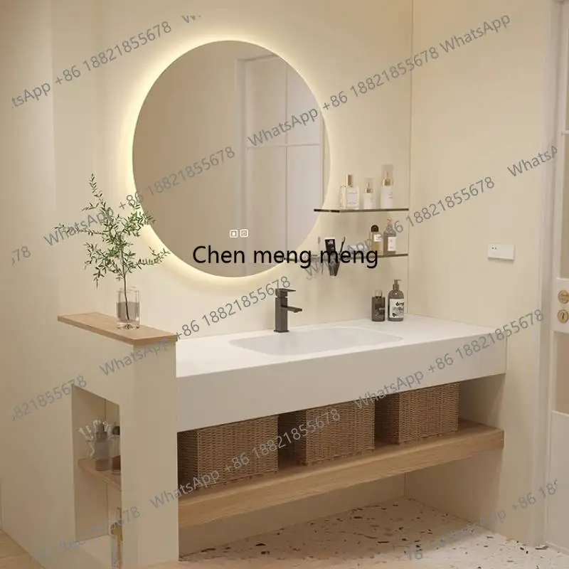 

Marble Top Bathroom Storage Cabinet Rustic Simple Hotel Home Bathroom Storage Cabinet Display House Muebles Para Hogar