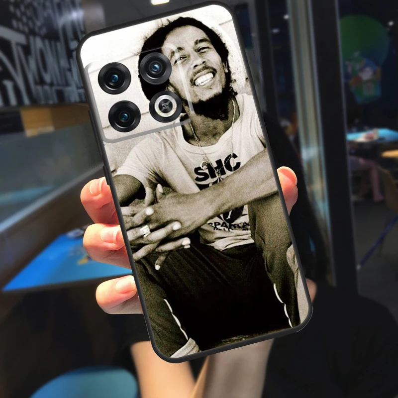 Bob Marley Quotes Rasta Reggae Funda For OnePlus 12R 13 R 12 11 9 10 Pro 8T 9RT 10T OnePlus Nord 4 CE 2 3 Lite N20 N30 Case