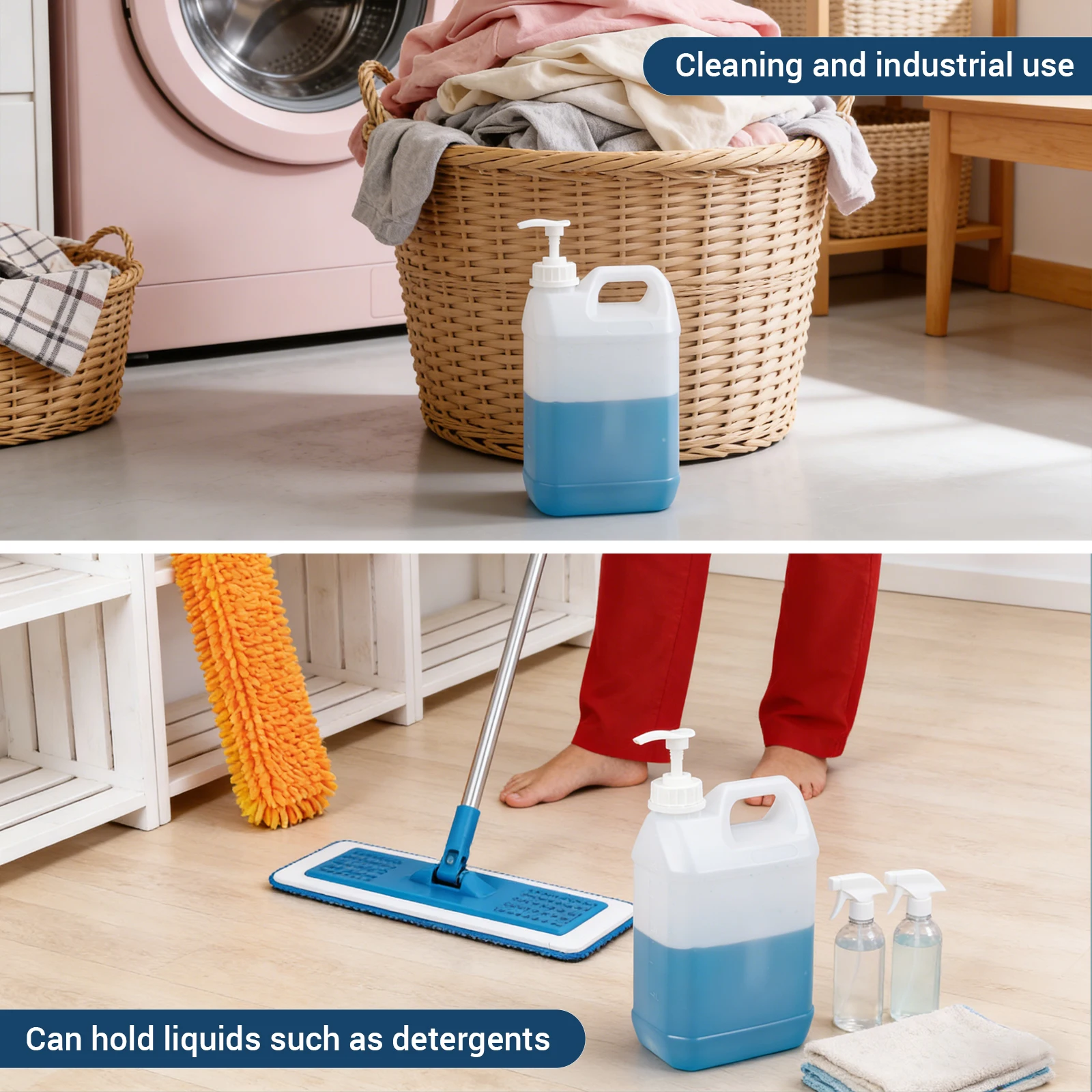 Empty Square Plastic container with pump Dispenser Cosmetic Liquid Shampoo Shower Gel storage Bottles Travel Refillable Bottle