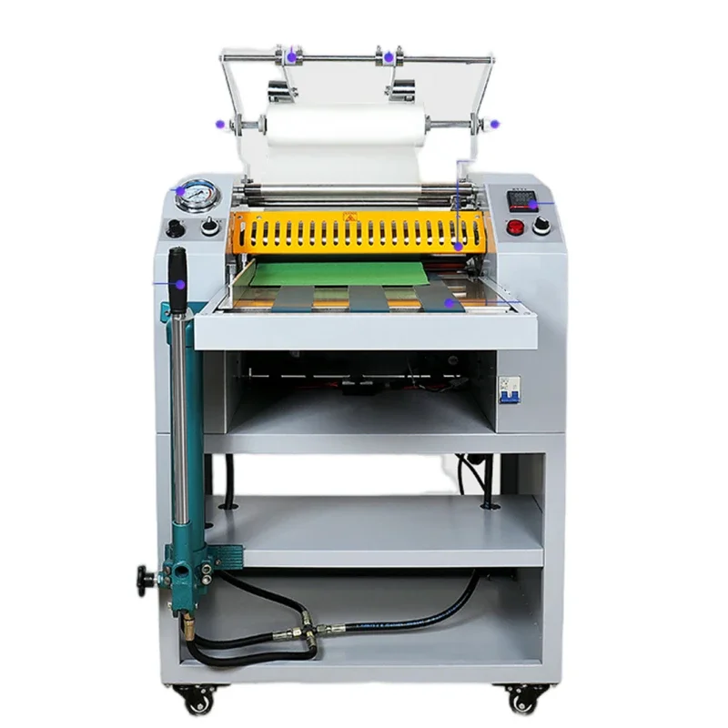 MF-X3 Hydraulic laminating machine large steel stick automatic laminating machine coated paper g machine with trimming