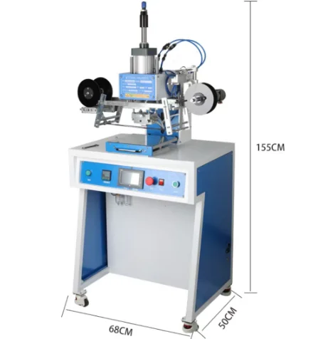 Laser Hologram Holographic Anti-counterfeiting Trademark LOGO Trademark Label Hot Stamping Machine Embossing Machine