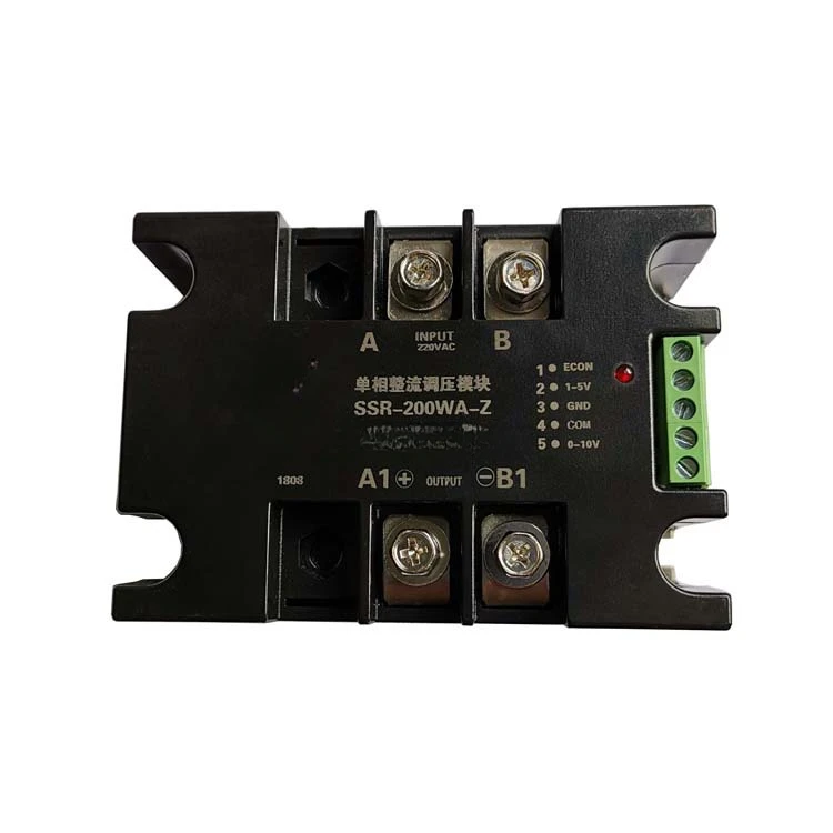 

Single-phase Solid-state Voltage Regulator, SCR Voltage Regulator Module 100A, SSR-100WA-Z, 220V 380V Optional