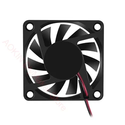 60x60x10 mm DC 5V/12V/24V 6010 Sleeve Bearing Brushless Cooling Fan for 3D Printer Cooling DIY PC Computer Case Fan