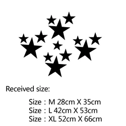 1 pc new Large or little Star Wall Stickers For Kids Room Decor Vinyl Sticker  Wall Decal Wallpaper decoração quarto