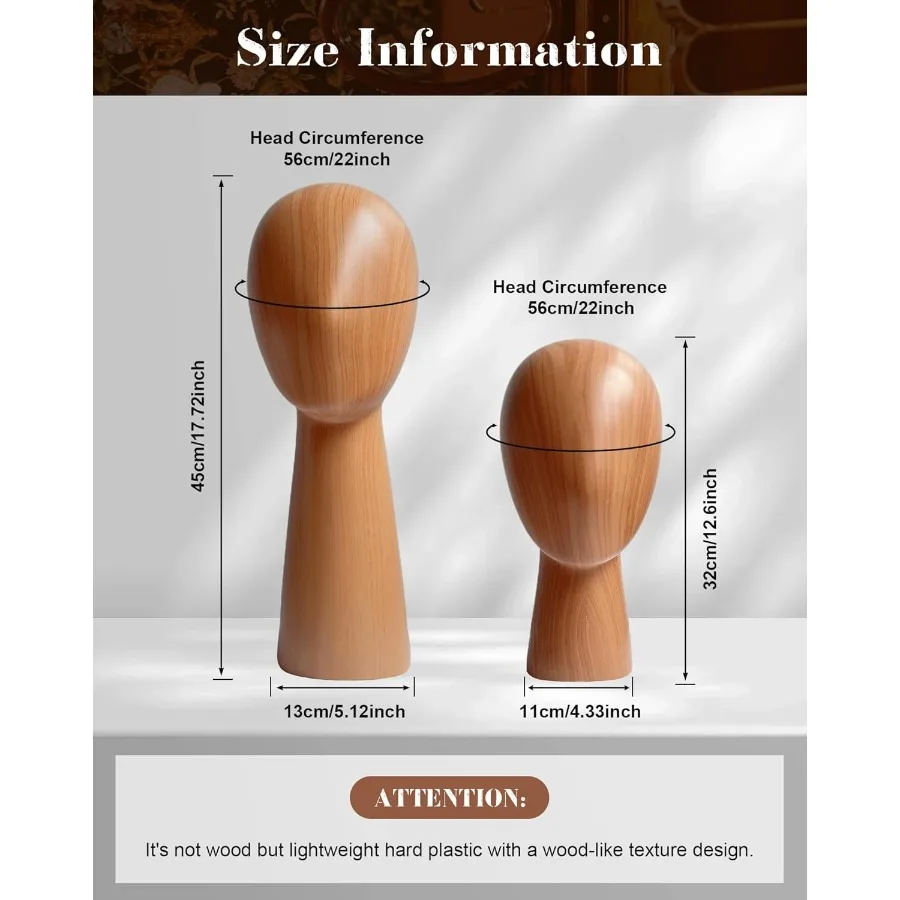 Mannequin Hoofd Blok Hoed en Pruik Displaystandaard voor Winkel Kapsalon Home Decor Abstract Dome Model Hoofd met Duurzaam GFRP Materi