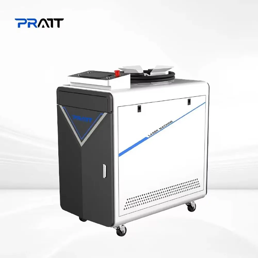 

High Efficient 1500W 2000W 6000W Fiber Laser Cleaning Machine New Easy Operate Oil Stain Rust Coating Paints Pratt G-FAST