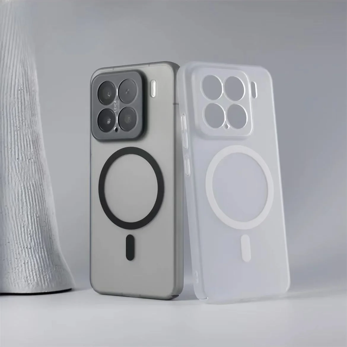 حافظة لهاتف Xiaomi MI 15T Pro جديدة من السيليكون المغناطيسي المضاد للسقوط غطاء من البولي يوريثان الحراري لهاتف Xiaomi 15Tpro 5G ممتص للصدمات فودان