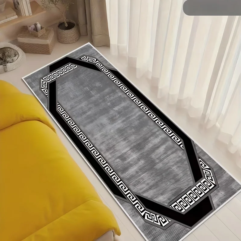 Zwart-wit Grieks sleutelmotief - Commercial Kitchen Mats Anti Fatigue recensie en prijs