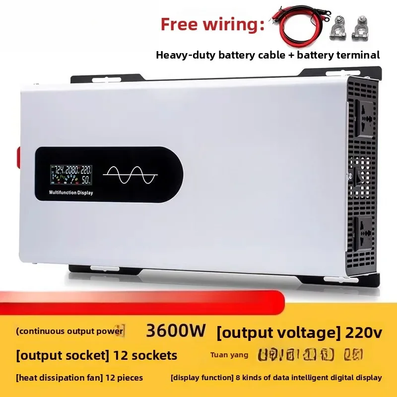 Vehicle inverter 800 to 5500W American, European, national standard 12 volts 24to 110 20