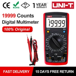 UNI-T Tester multimetro digitale professionale UT39E 1000V DC AC Tester di tensione amperometro misuratore di frequenza di resistenza 19999 conteggi