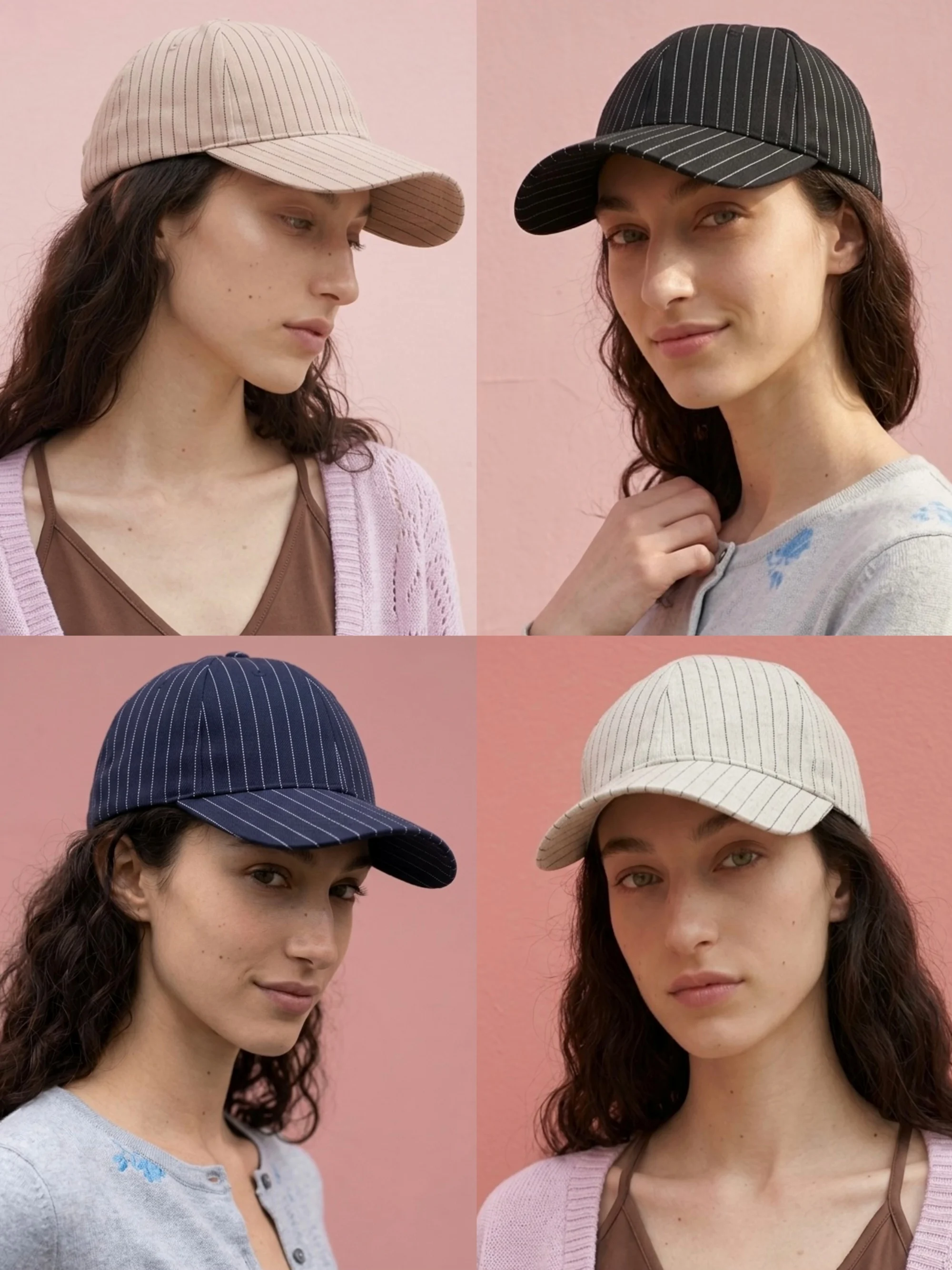 casquette-de-baseball-rayee-mirealm-pour-femme-–-protection-solaire-estivale-chapeau-d'exterieur-en-coton-et-lin-casquette-simple-et-polyvalente-a-visiere-bec-de-canard-avec-nœud