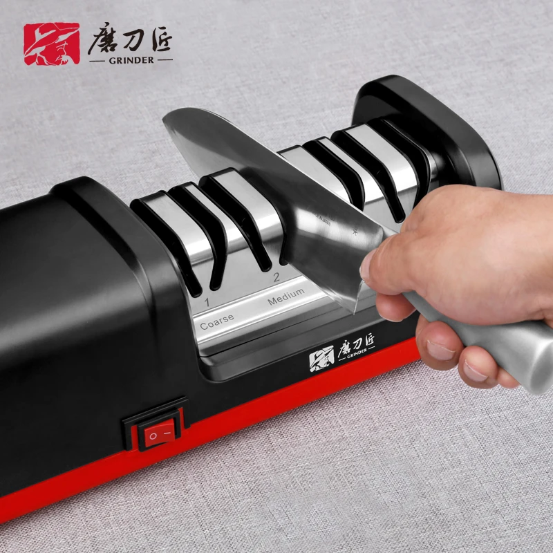 TAIDEA-Professional Electric Knife Sharpener, Polishing Sharpening Stone, Powerful 18W, EU Plug, 3500 #, 600 #, TG2102