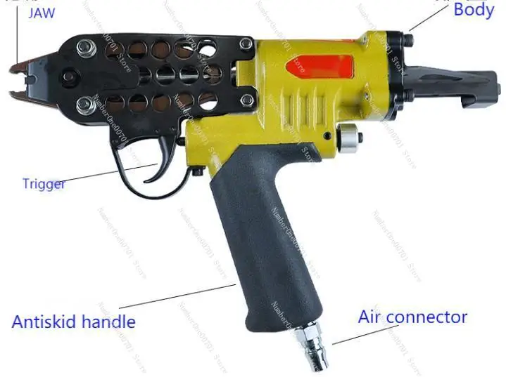 SC760C Pneumatic C-Ring Gun, Air Nail Gun , Hog Ring  , C-Ring  Original Authentic