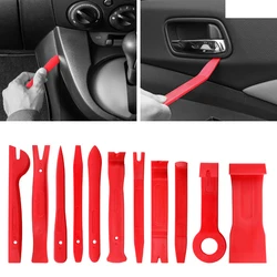 11Pcs Auto Trim Removal Tool Car Panel Door Audio Removal Tool Kit Auto Clip Pliers Fastener Remover Bag