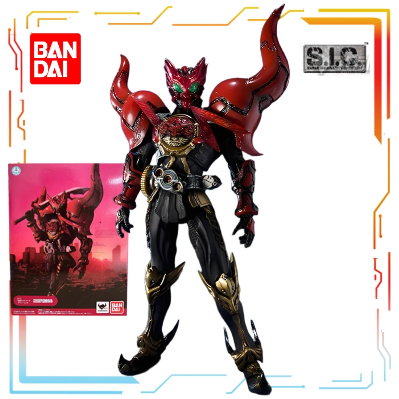Directe levering op voorraad BANDAI Original S.I.C. Beweegbare Serie Kamen Rider OOO Anime Figuur Model Speelgoed Model Cadeaus voor Jongens
