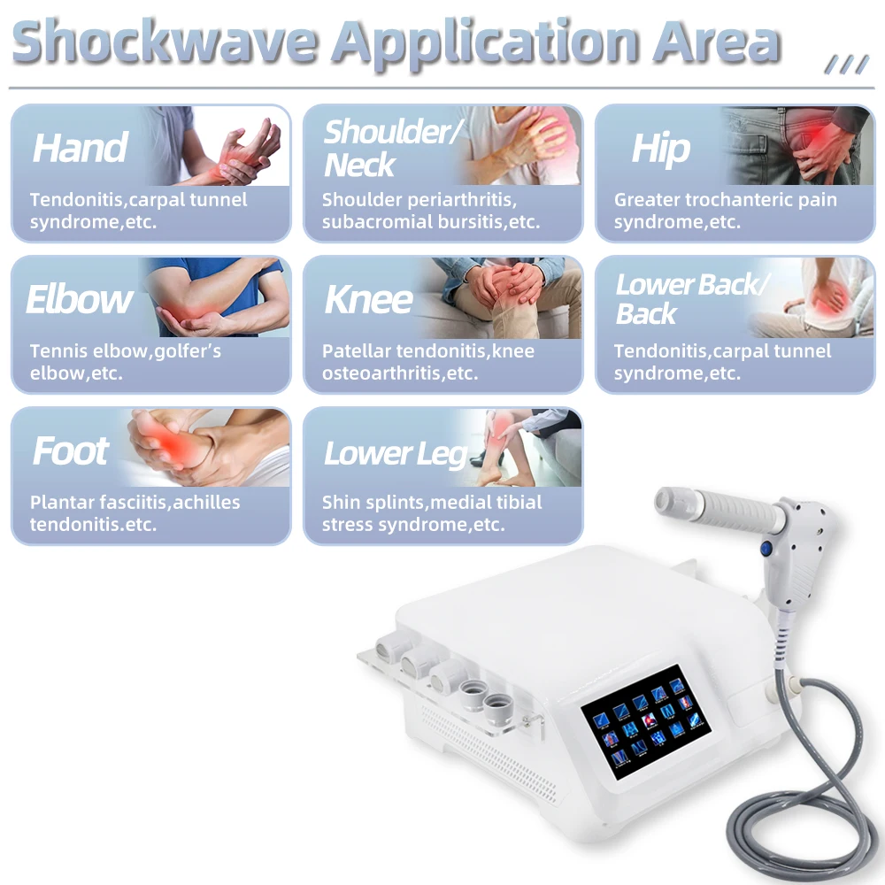 

Physical Therapy Cellulite Removal Muscle Recovery Inflammation Eswt Shockwave Therapy Machine