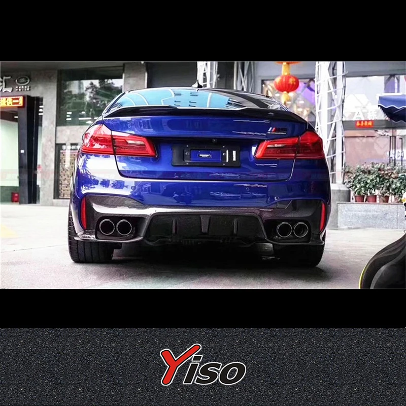 Suitable for F90 M5 3D model carbon fiber rear wing modification of G30 G38 After modification it provides diffuser Rear Lip